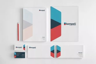 design business card, letterhead or stationary 24h