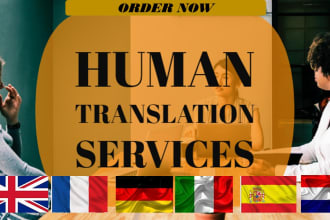translate in english, german, french, spanish, italian dutch