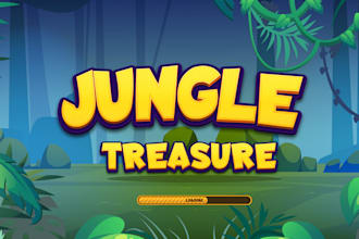 design 2d game assets like menu, buttons, icons, backgrounds