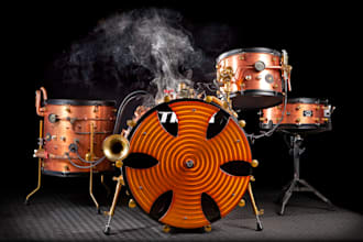 record drums to your song