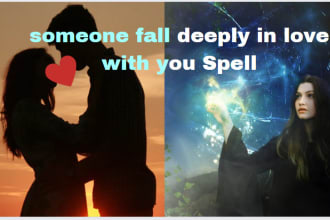 cast a spell to make someone fall deeply in love with you