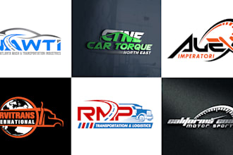 automotive,transport, plumbing , travel logo within 24 hours