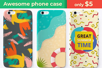 design trendy phone case designs for print on demand businesses
