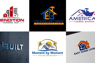 do design real estate ,property,home, construction, logo