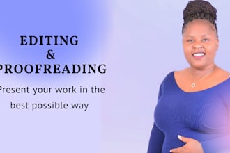 edit and proof read your script