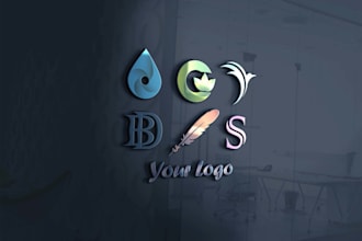 design an attractive logo and stationary