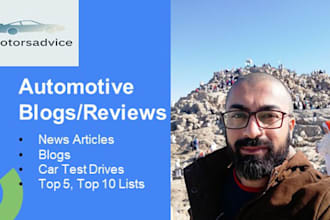 write an automotive article