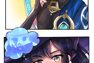 draw anime fanart and comics