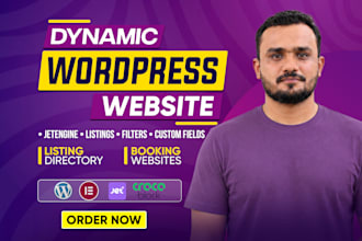 build a dynamic wordpress website with crocoblock jetengine and elementor