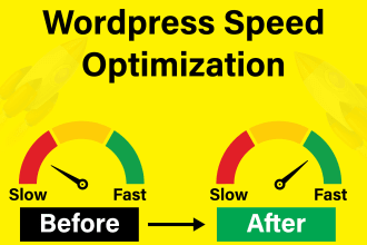 speed up your wordpress website speed and security