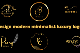 design modern minimalist luxury logo
