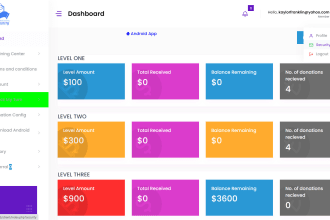 create a crowdfunding,donaton or ponzi website