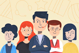 provide a customer service team