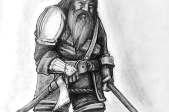 sketch fantasy concept art