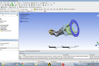 do stress and vibrational analysis and solid modeling