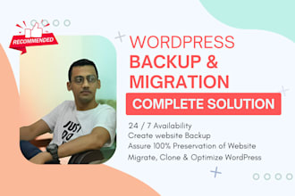 install or migrate wordpress