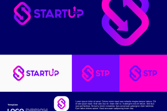 design modern minimalist logo with source files