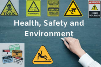 create industry related health and safety documents