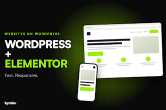 design a wordpress website with elementor that converts