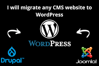 migrate any cms website to wordpress