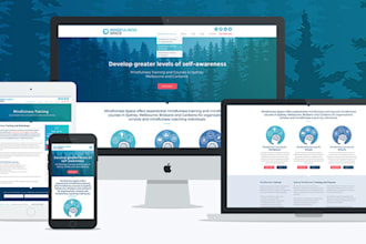 create a modern responsive front end for your site