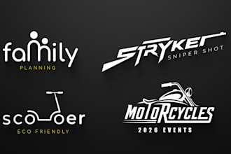 design a modern 3d business logo and brand identity