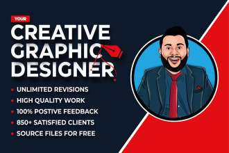 do any graphic design, adobe illustrator work, logo artist