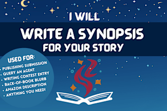 write a synopsis for your story