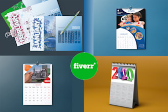 do any kind of graphics design, for example, calendar, folder, and login page