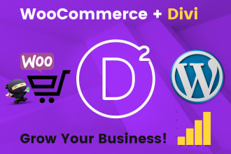 set up and customize your divi woocommerce online store