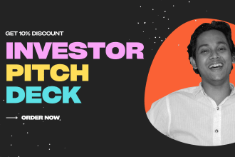 design investor pitch deck for brands and startups