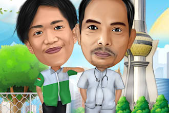 do draw a caricature for you