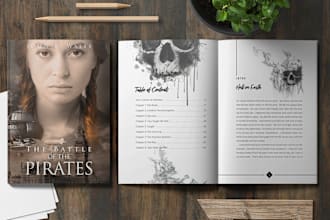 design book cover, format, and ebook