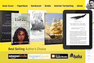design book cover, format, and ebook