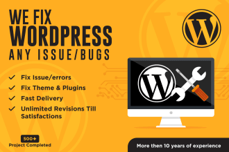 fix wordpress issues SEO errors elementor landing page