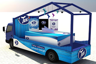 design interactive 3d truck design