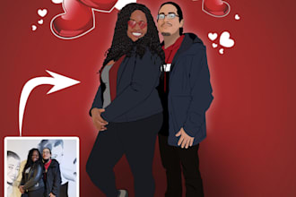 design professional   cartoon pic and youtube banner