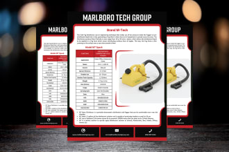 design professional product sheet, sell sheet, event flyer, cheat sheet