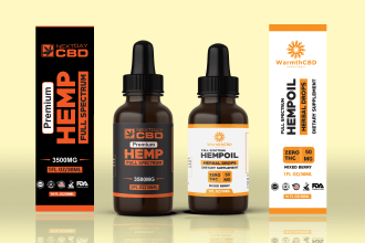 design label,cbd label and package design