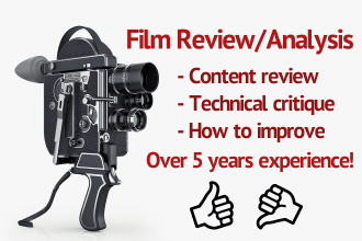 thoroughly review your film, movie or video