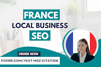 do top 40 france local SEO citations manually
