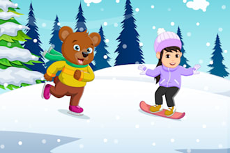 do christmas story book illustrations