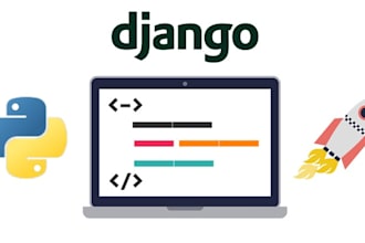 develop professional django web apps,including python scripts
