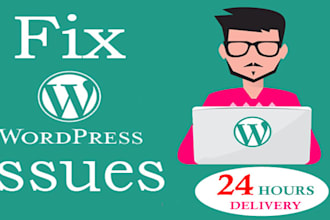 fix wordress issue urgent