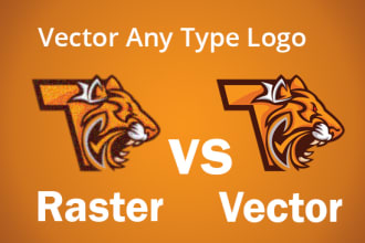 vector trace logo, image, redraw, and professionally