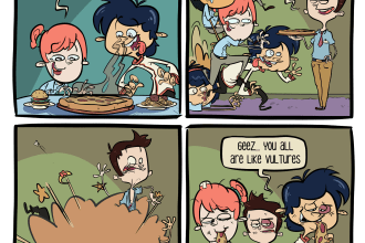 draw and color your cartoon strip