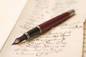 develop and edit a speech/bio/fiction or nonfiction piece