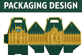design professional, custom printable box packaging