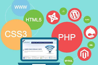 do PHP programming and web application development