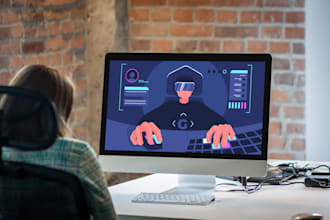 create flat, vector illustrations